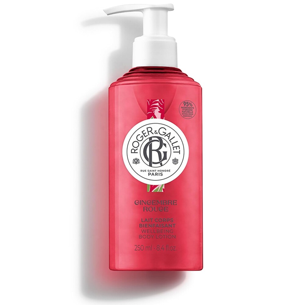 ROGER & GALLET | Body Lotion for Women |Gingembre Rouge 8.4 Oz/ 250ML